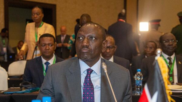 Kenyan President William Ruto attends the 14th Ordinary Meeting of the Assembly of Heads of State and Government of the Intergovernmental Authority on Development (IGAD) in Djibouti on Monday, June 12, 2023. - Sputnik Africa