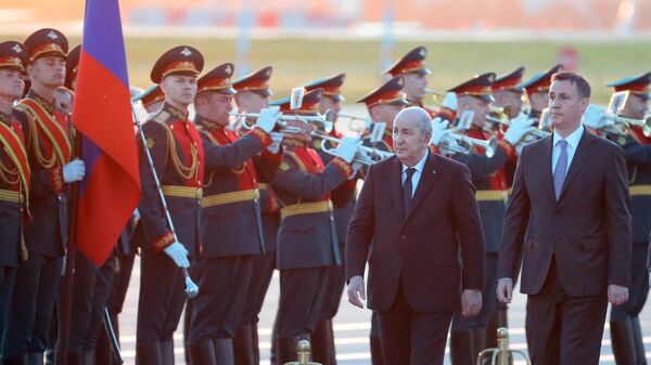 Algerian President Abdelmadjid Tebboune has arrived in Moscow on an official visit. - Sputnik Afrique