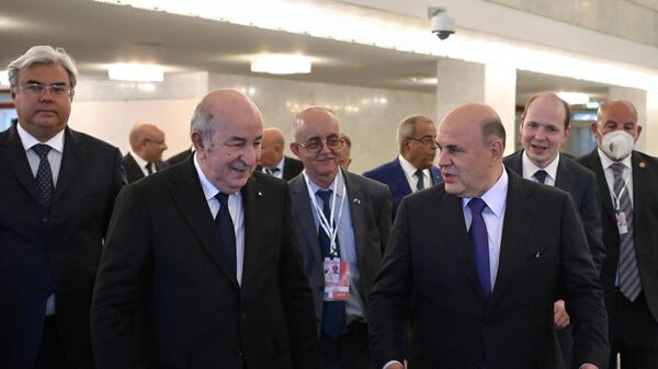 Le Président Tebboune s'entretient avec le Premier ministre russe à Moscou - Sputnik Afrique