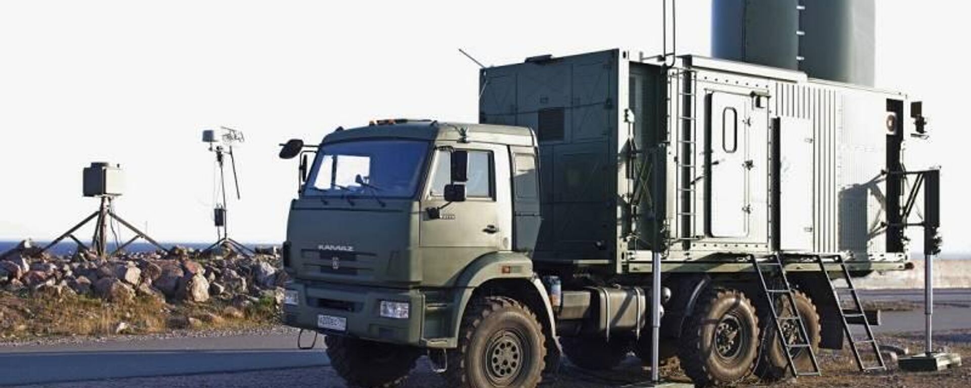 The RLK-MTs Valdai, a special-purpose Russian radar system designed specifically to detect, suppress and neutralize small drones with extremely low radar cross sections.  - Sputnik Africa, 1920, 21.06.2023