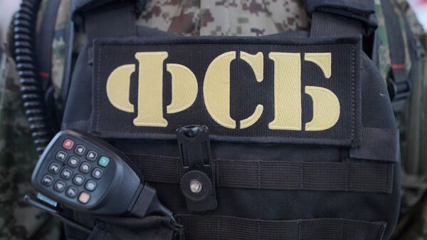 A bulletproof vest and a walkie-talkie of an FSB agent - Sputnik Africa