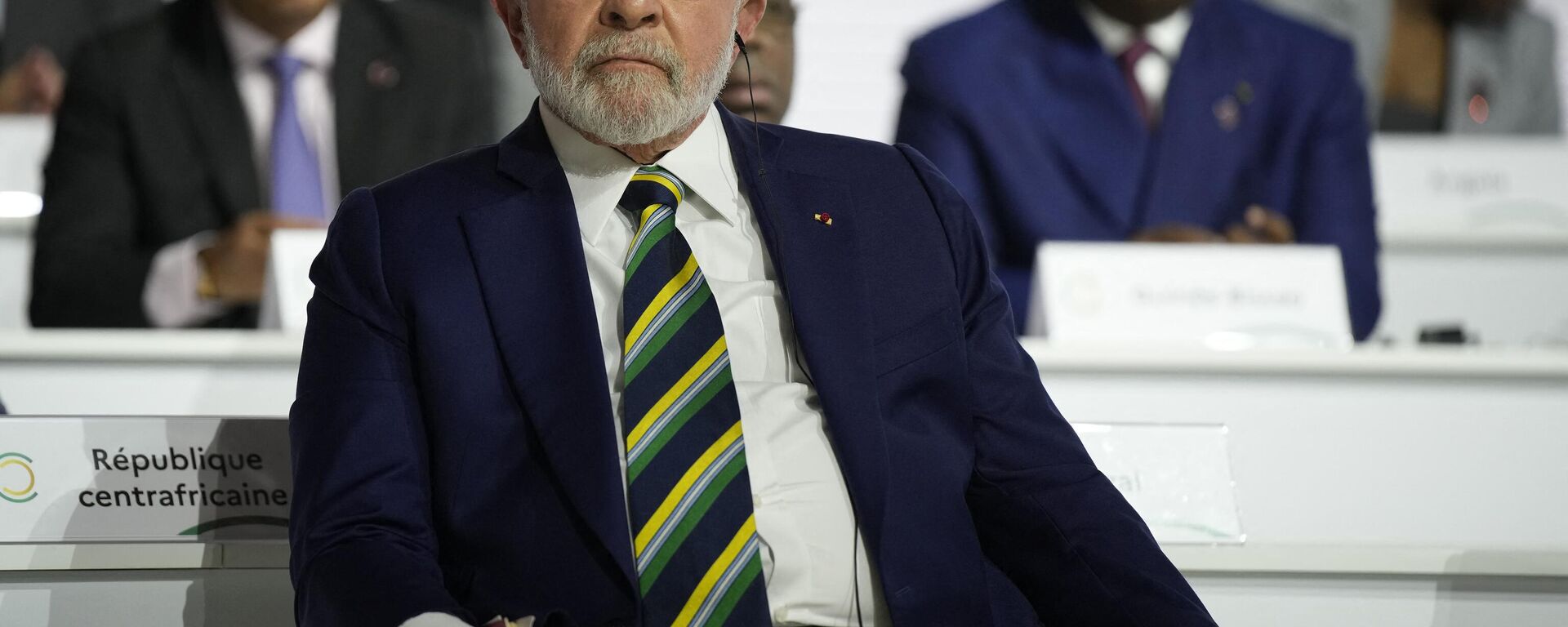 Brazilian President Luiz Inacio Lula Da Silva listens during the closing session of the New Global Financial Pact Summit, in Paris on June 23, 2023 - Sputnik Africa, 1920, 23.06.2023