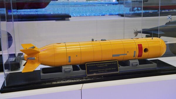 Le sous-marin autonome non habité dernier cri Klavesin-1RE - Sputnik Afrique