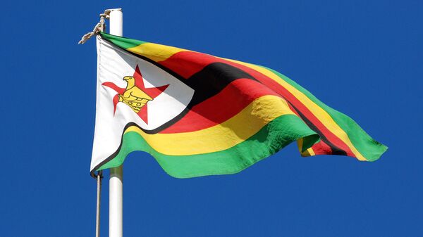 the flag of Zimbabwe - Sputnik Africa