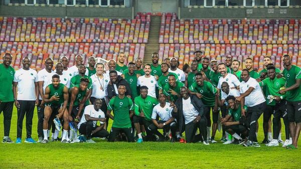 Nigeria's football team - Sputnik Africa