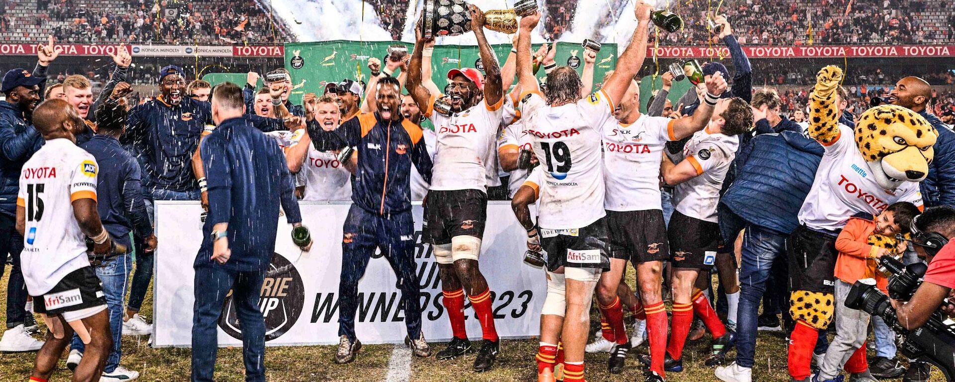 The Cheetahs rugby team have dethroned the Pumas in a superb Currie Cup final in Bloemfontein. - Sputnik Africa, 1920, 25.06.2023