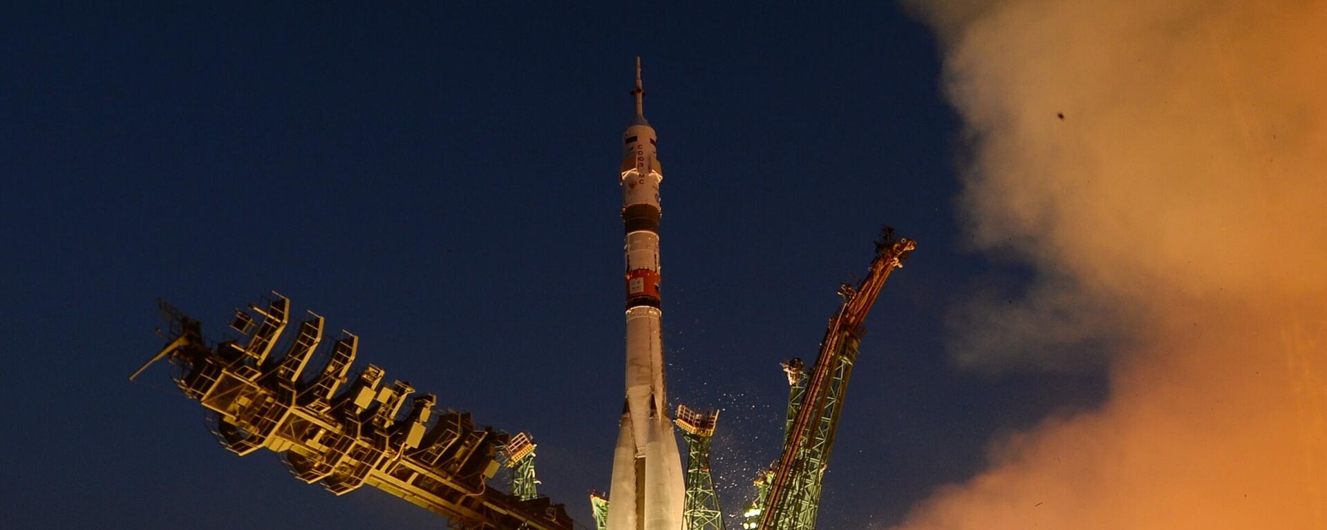 Launch of the Soyuz-2.1a carrier rocket with the Soyuz MS-22 transport manned spacecraft from the Baikonur Cosmodrome. - Sputnik Africa, 1920, 27.06.2023