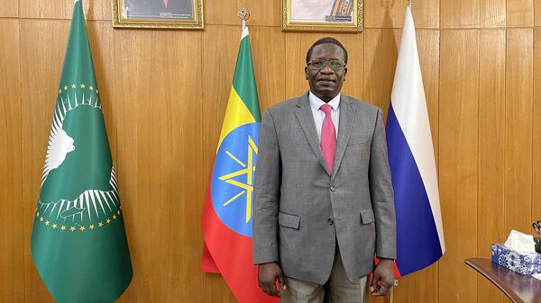 Ambassadeur éthopien en Russie Uriat Cham Ugala - Sputnik Afrique