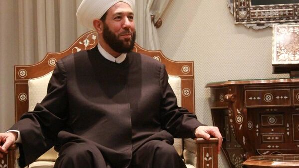 Ahmad Badreddin Hassoun, le grand Mufti de Syrie. - Sputnik Africa