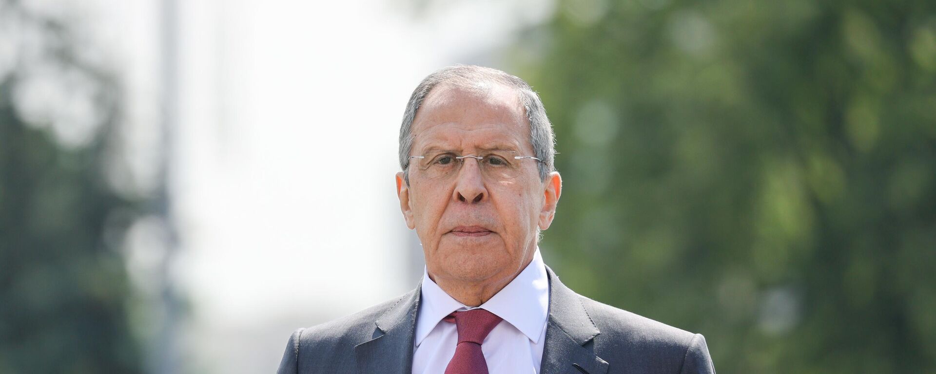 In this handout photo released by the Russian Foreign Ministry, Russian Foreign Minister Sergey Lavrov attends a wreath laying ceremony at the Victory Monument in Victory Square in Minsk, Belarus on June 20, 2023. Editorial use only, no archive, no commercial use. - Sputnik Africa, 1920, 30.06.2023