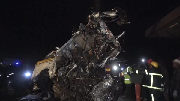 Un accident de la circulation dans la ville kényane de Londiani - Sputnik Afrique
