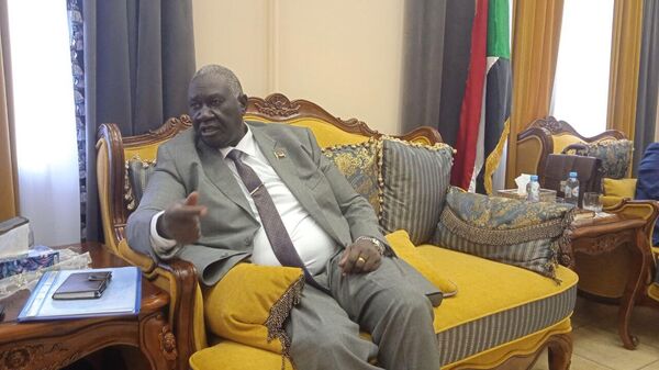 Malik Agar, vice-président du Conseil souverain de transition du Soudan, lors de sa visite à Moscou.  - Sputnik Afrique
