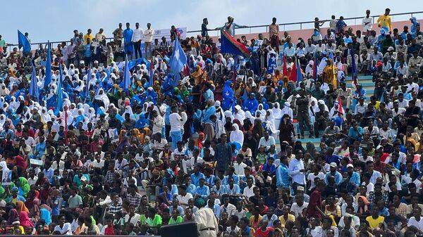 A major event to mark the 63rd anniversary of #Somalia’s independence is underway in Stadium #Mogadishu. - Sputnik Africa