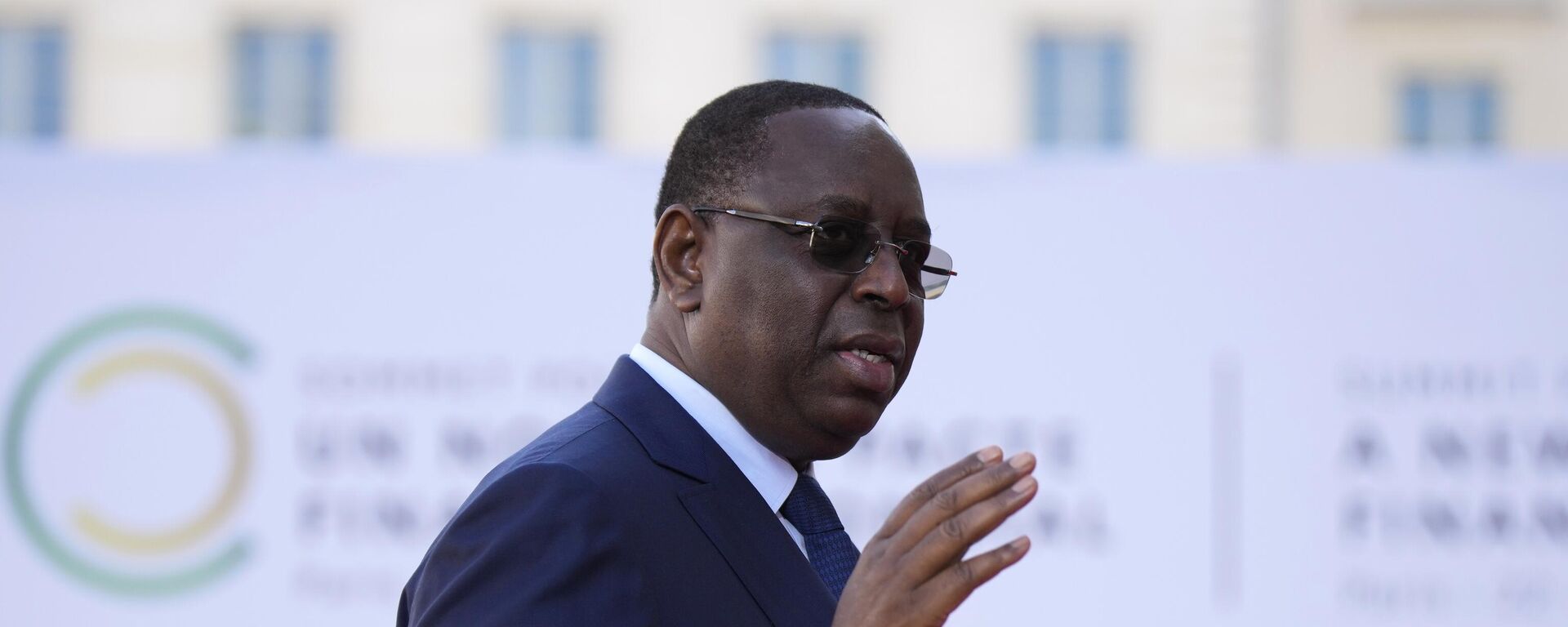 Senegal's President Macky Sall arrives for the closing session of the New Global Financial Pact Summit, Friday, June 23, 2023 in Paris.  - Sputnik Africa, 1920, 04.07.2023