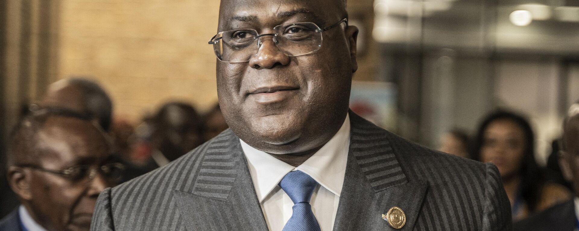 President of the Democratic Republic of the Congo Felix Tshisekedi leaves a venue after a mini-summit on Peace and Security in eastern Democratic Republic of Congo (DRC) on the sidelines of the 36th Ordinary Session of the Assembly of the African Union (AU) in Addis Ababa on February 17, 2023 - Sputnik Africa, 1920, 07.07.2023