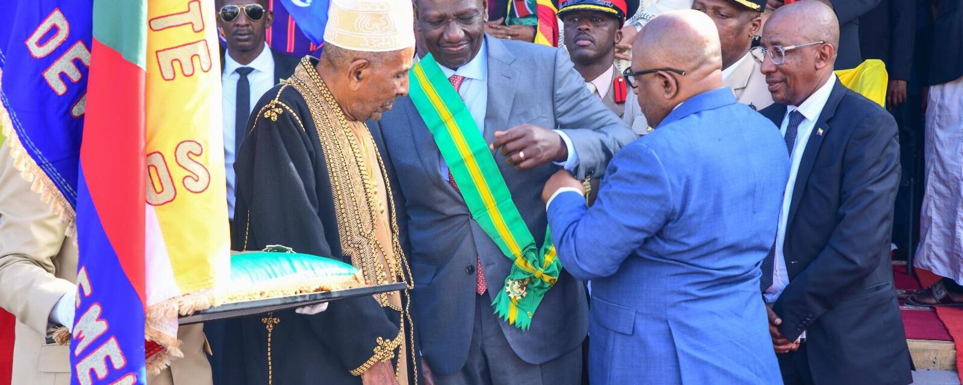 Ruto during the 48th Anniversary of the Independence of the Union of Comoros in Moroni - Sputnik Africa, 1920, 10.07.2023