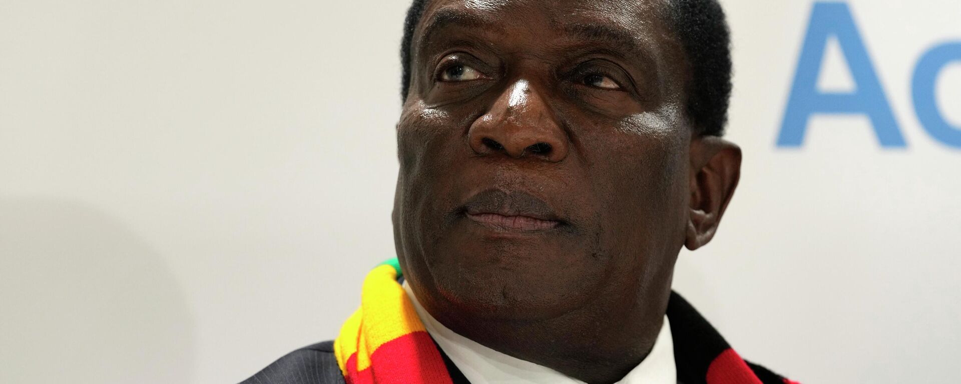 President Emmerson Mnangagwa, of Zimbabwe, attends a session at the Africa Pavilion at the COP27 U.N. Climate Summit, Monday, Nov. 7, 2022, in Sharm el-Sheikh, Egypt. - Sputnik Africa, 1920, 12.07.2023
