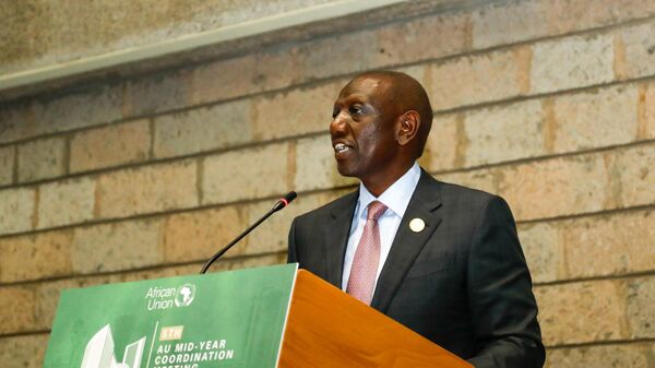  President William Ruto at the 5th Mid-Year Coordination Meeting of the African Union - Sputnik Africa