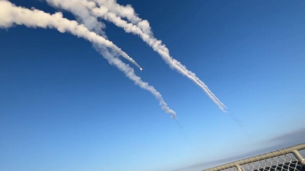 Les tirs de missiles russes (image d'illustration) - Sputnik Afrique