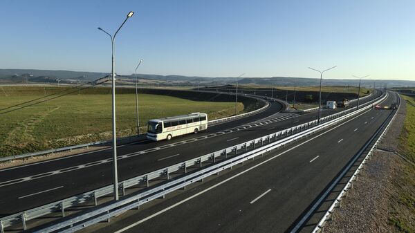 L’autoroute fédérale Tavrida de Crimée  - Sputnik Afrique