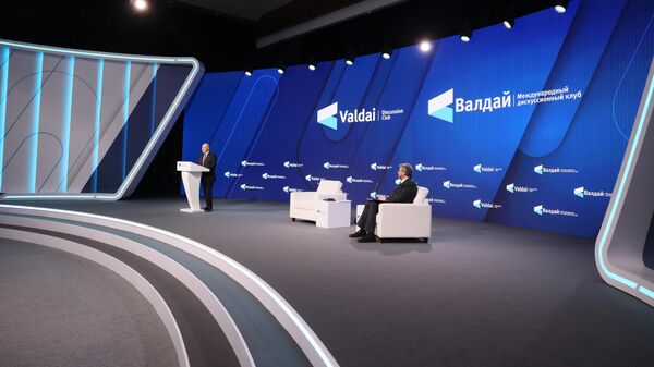 The 19th Annual Meeting of the Valdai International Discussion Club on October 27, 2022.  - Sputnik Africa