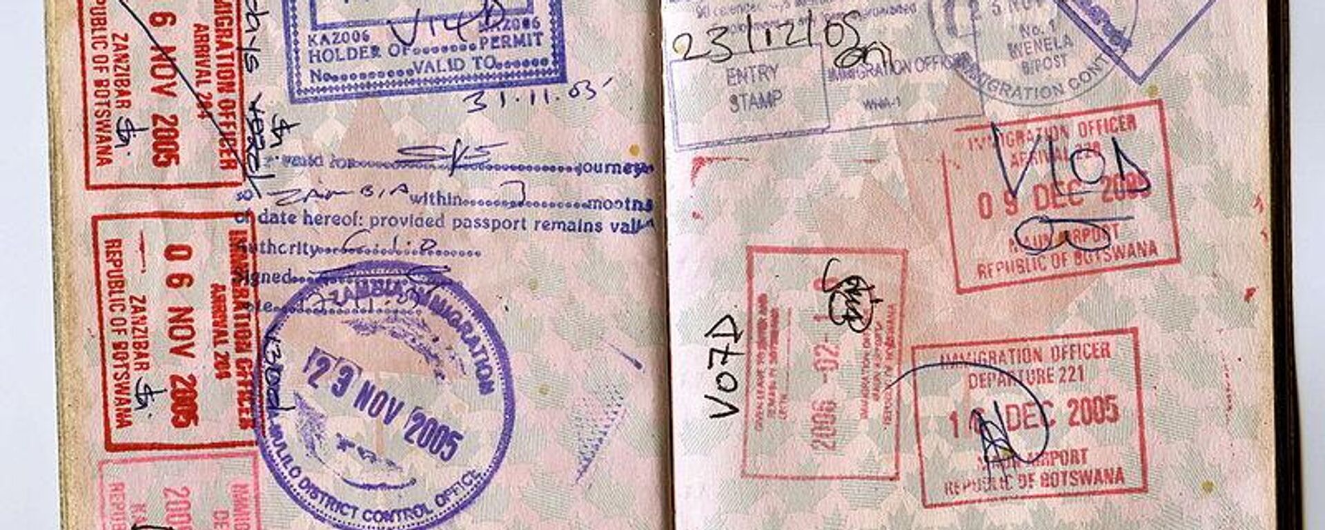 African passport stamps - Sputnik Africa, 1920, 21.07.2023