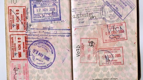 African passport stamps - Sputnik Africa