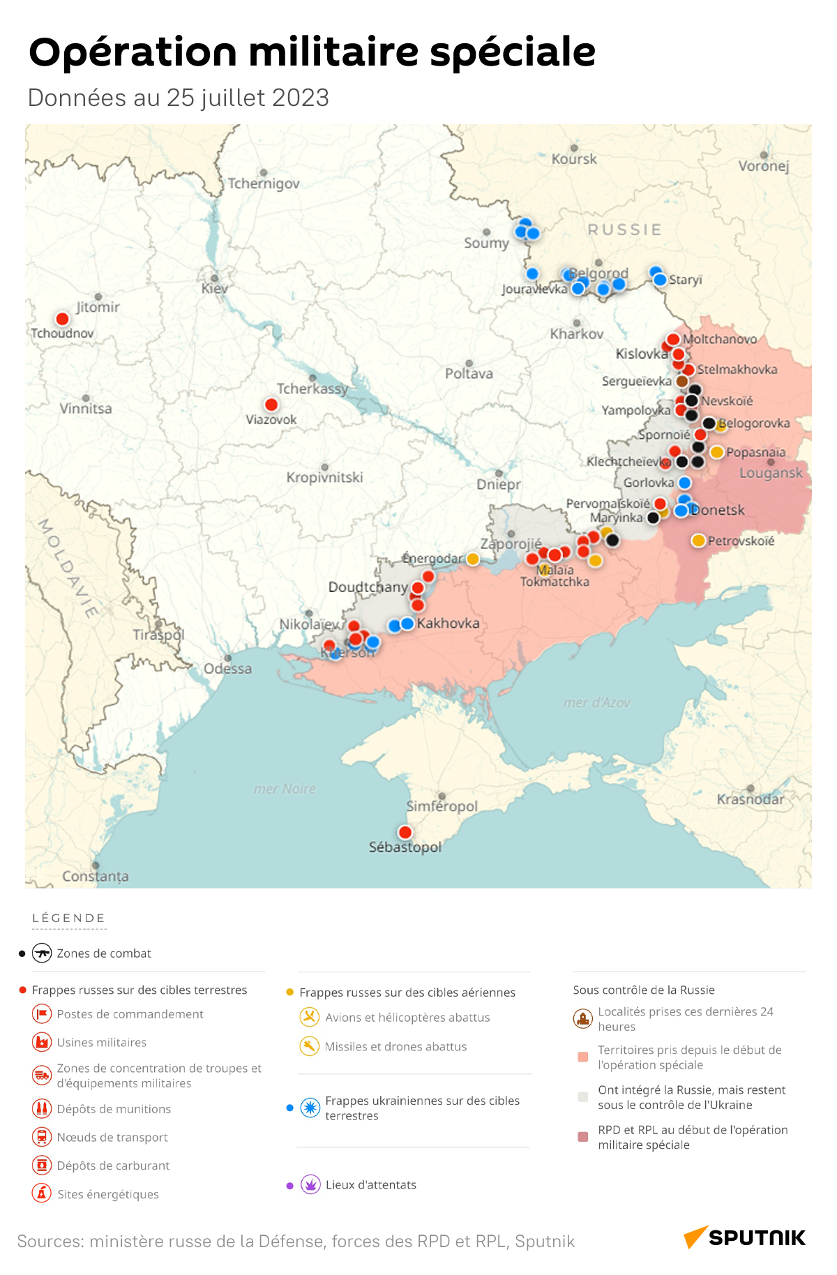 Base de mercenaires et plus de 700 militaires: les pertes de Kiev en 24h