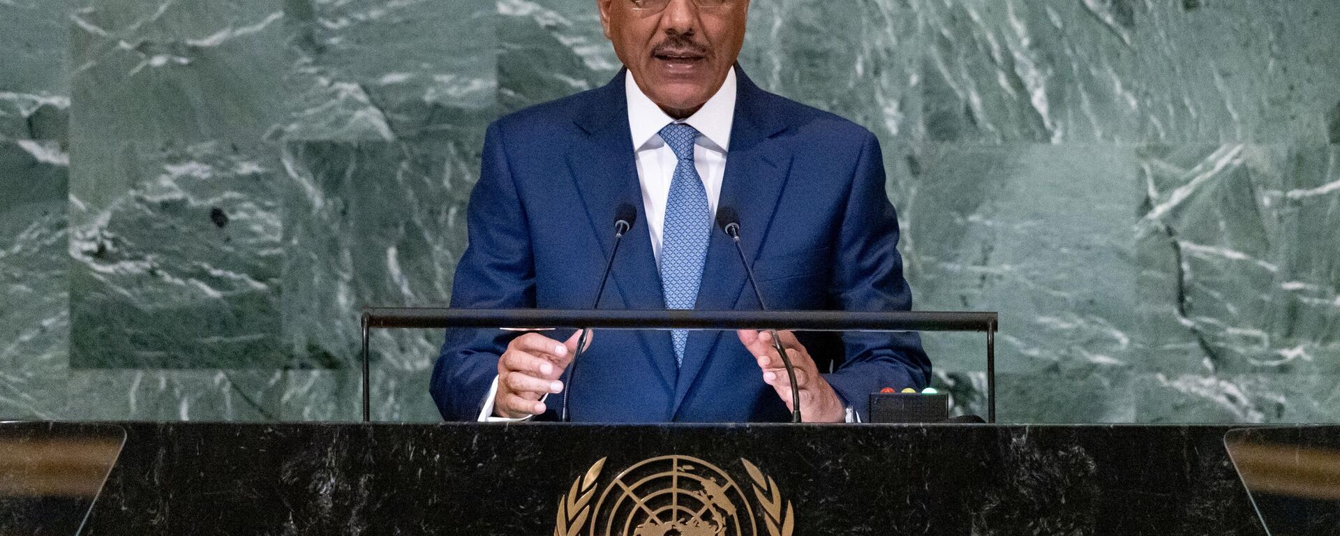 President of Niger Mohamed Bazoum addresses the 77th session of the United Nations General Assembly - Sputnik Africa, 1920, 26.07.2023