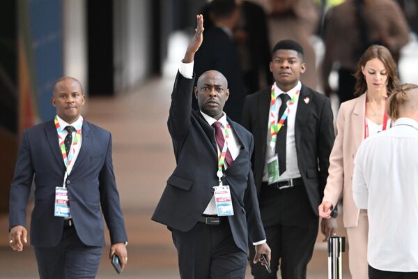 The forum participants at the Expoforum Convention and Exhibition Center. - Sputnik Africa