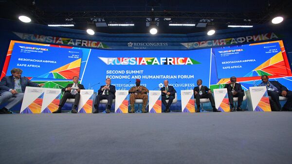 Session Safe Africa at the second Russia–Africa Summit in St. Petersburg on July 27, 2023. - Sputnik Africa