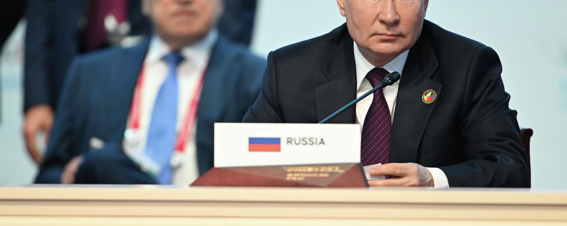 Russian President Vladimir Putin at the plenary session of the second Russia-Africa Summit in St. Petersburg, July 28, 2023 - Sputnik Africa, 1920, 28.07.2023