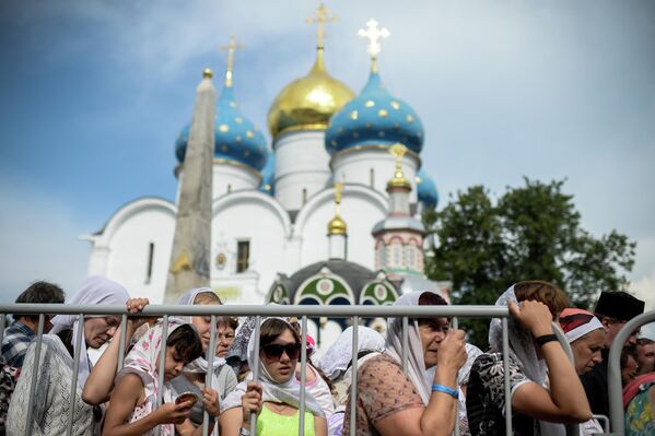 Trinity Lavra of St. Sergius in the city of Sergiev Posad, Moscow Region. - Sputnik Africa