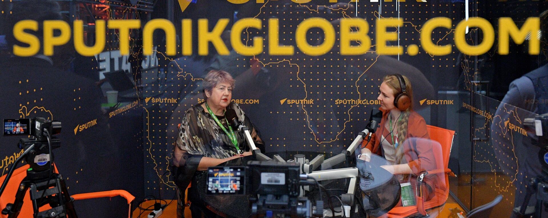 Larisa Zelentsova, President of the International Alliance of BRICS Strategic Projects, gives an interview to Sputnik on the sidelines of the 2nd Russia-Africa Summit and Economic and Humanitarian Forum on Friday, July 28, 2023. - Sputnik Africa, 1920, 30.07.2023