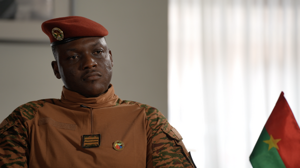 Ibrahim Traoré, Président de la Transition burkinabé - Sputnik Afrique
