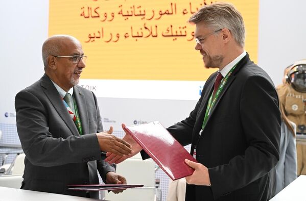 Signature d&#x27;un protocole d&#x27;accord entre l&#x27;Agence de Presse Mauritanienne et l’agence de presse internationale et radio Sputnik - Sputnik Afrique