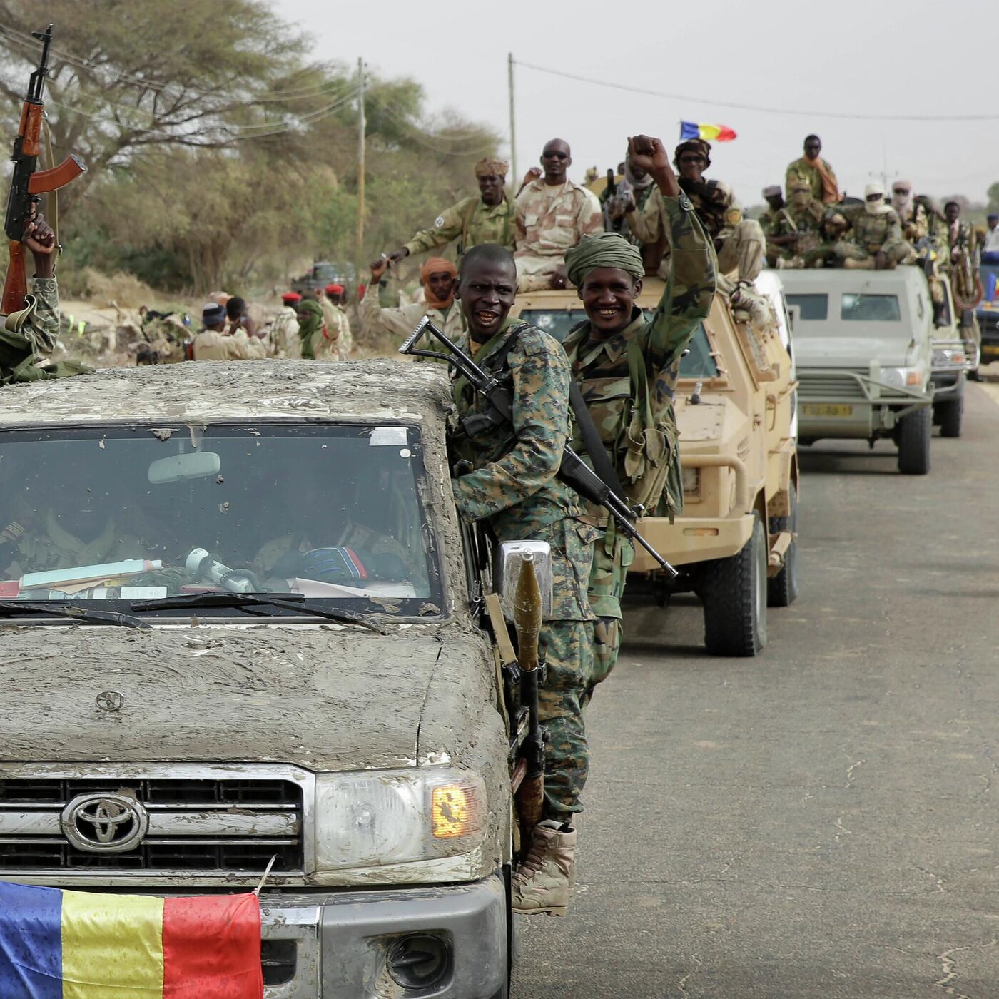 The French Military Base In Chad Gets Stormed For Killing A Soldier - U.S  Military Is Very Mad 