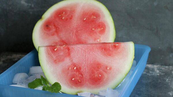  In this June 30, 2014, file photo, fresh watermelon is is seen in Concord, N.H.  - Sputnik Africa