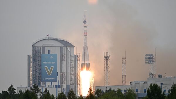 Lancement d'une sonde russe vers la Lune comme si vous y étiez - vidéo