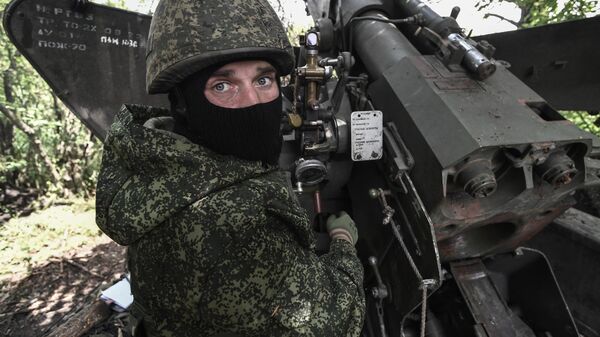 A  Russian serviceman taking part in Moscow's special military operation in Ukraine. File photo - Sputnik Africa