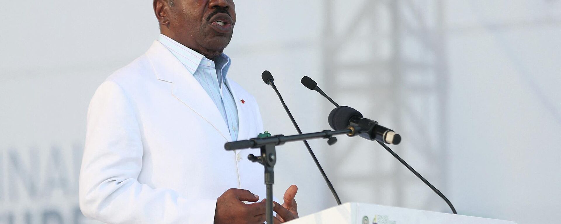 Gabon President Ali Bongo Ondimba delivers a speech in Libreville on July 10, 2023 - Sputnik Africa, 1920, 12.08.2023