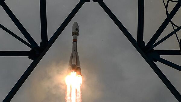 Launch of Soyuz-2.1b LV with the Luna-25 automatic station - Sputnik Africa