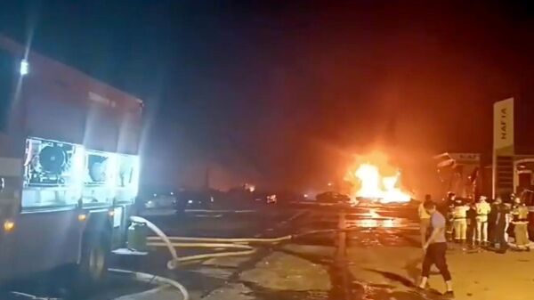 Explosion et incendie à Makhatchkala - Sputnik Afrique
