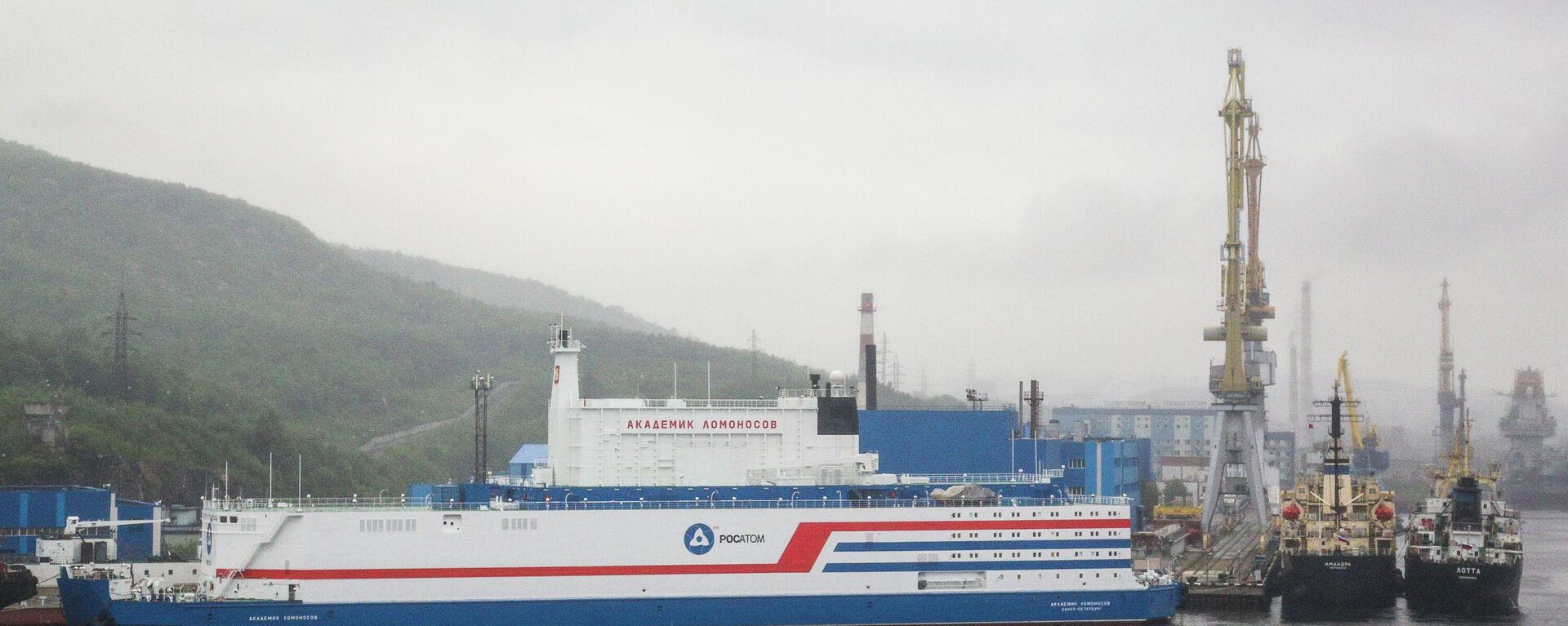 World's first floating nuclear power plant (NPP) Akademik Lomonosov - Sputnik Africa, 1920, 29.03.2024