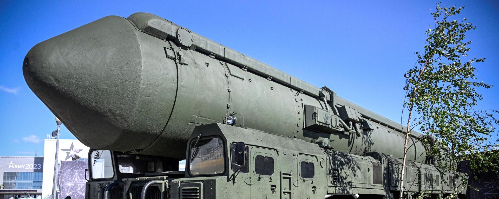 Strategic missile system Yars at the exhibition in the framework of the International military-technical forum Army-2023 - Sputnik Africa, 1920, 16.08.2023