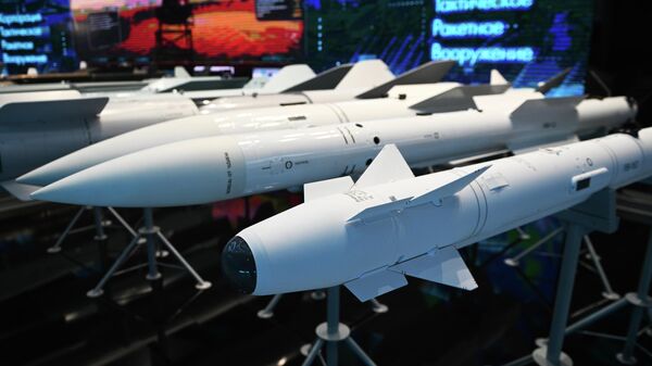 Air-to-air Missiles Exhibited at the International Military-Technical Forum Army-2023 - Sputnik Africa