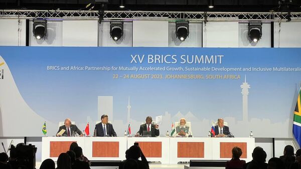 discours des chefs d'État à l'issue du somet des BRICS - Sputnik Afrique