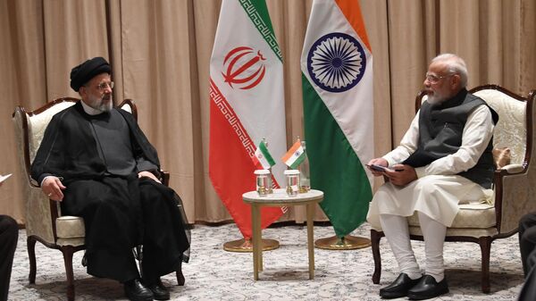 Prime Minister Shri Narendra Modi met H. E. Mr. Ebrahim Raisi, President of Iran on sidelines of the SCO Summit in Samarkand - Sputnik Africa