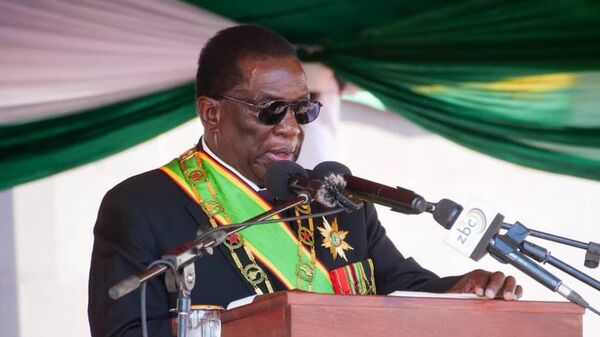 President of Zimbabwe Emmerson Mnangagwa - Sputnik Africa