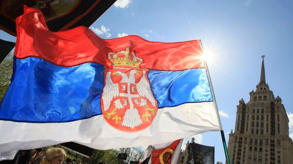 Serb March in support of Serbia's territorial integrity - Sputnik Africa